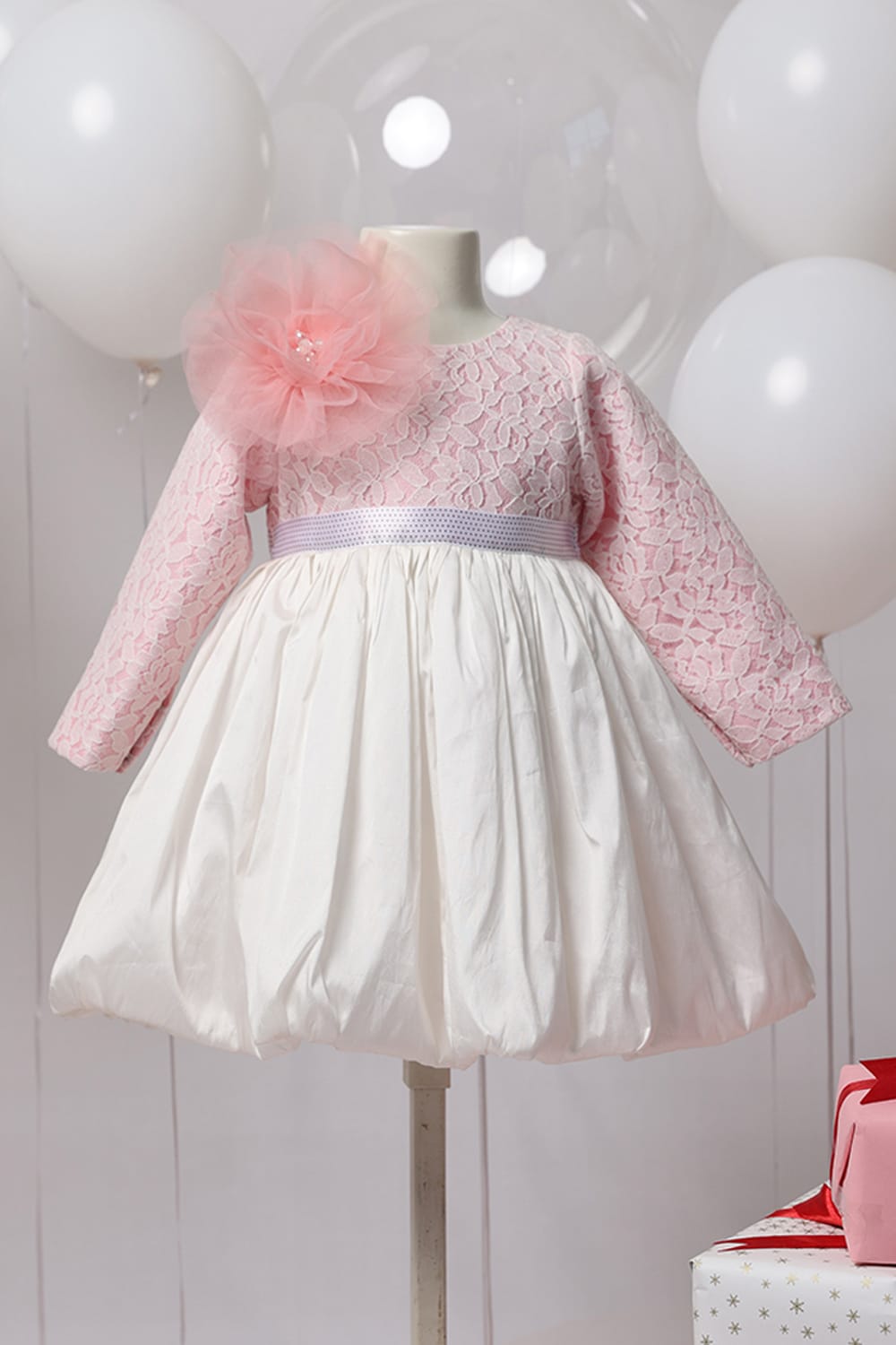 A Cute Pastel Christmas... – Designer Dress for Girls