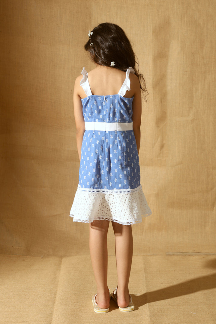 The Blue Waters' Ruffle Strap Dress