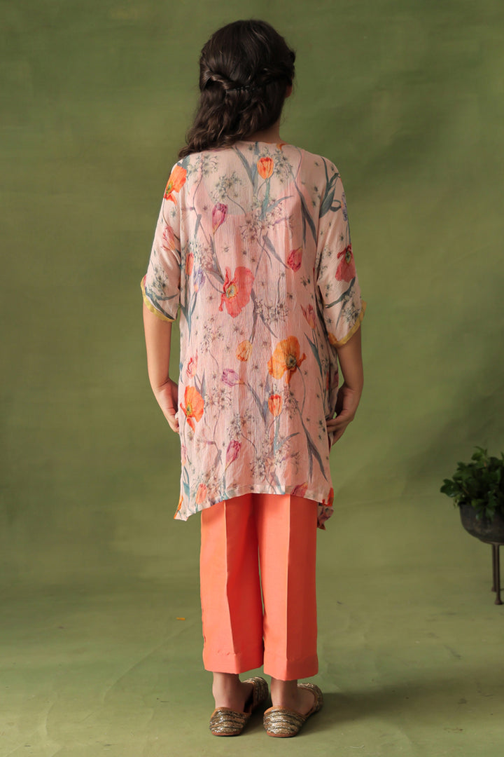 Breezy Rust Floral 3-Piece Co-ord Set