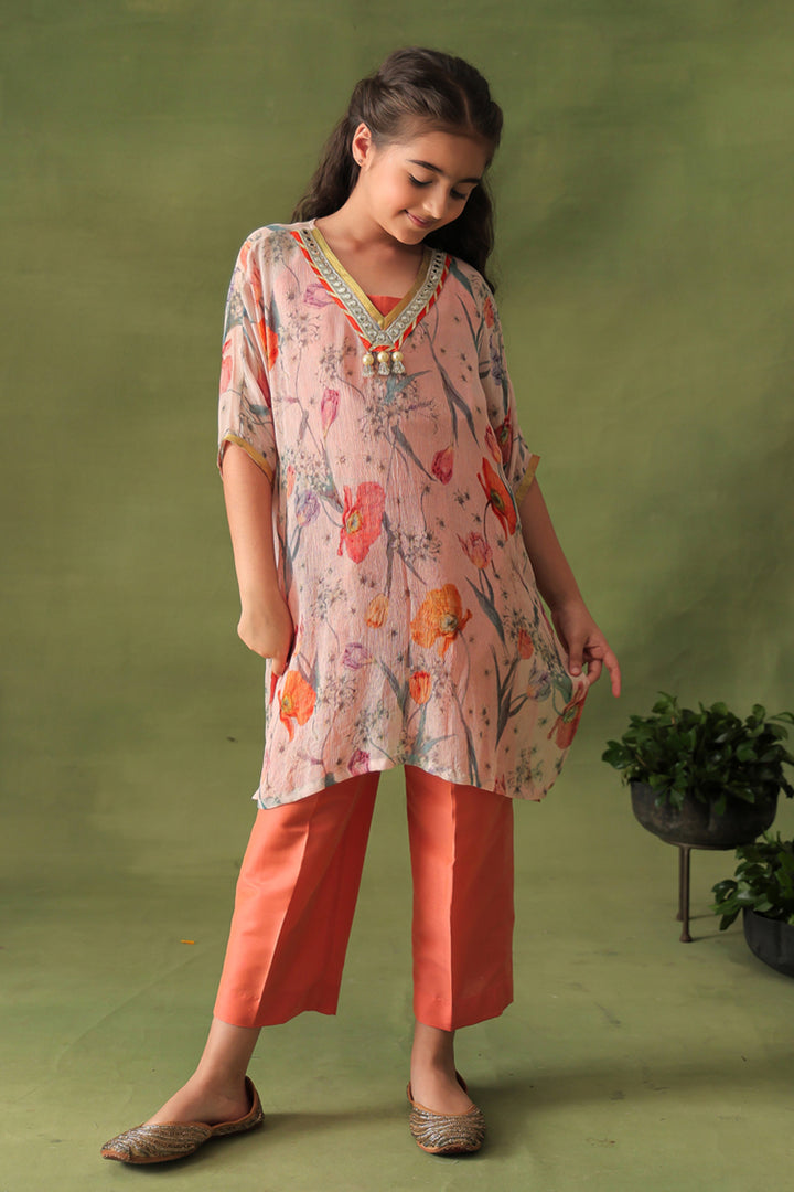 Breezy Rust Floral 3-Piece Co-ord Set