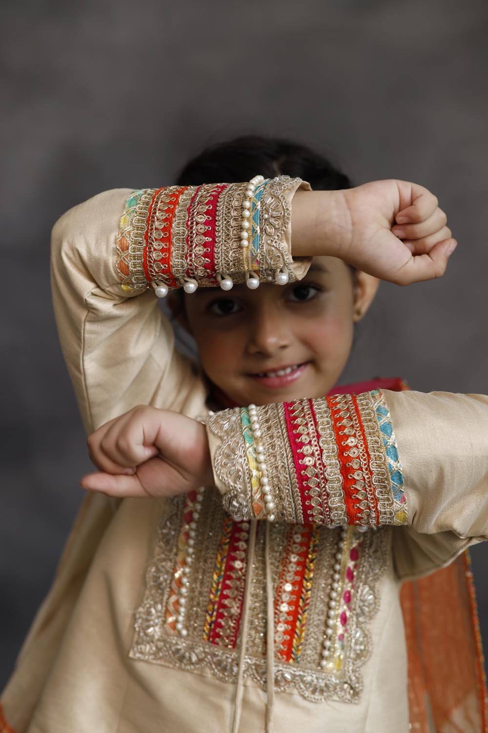 Rangeen Kurta 3-Piece Set