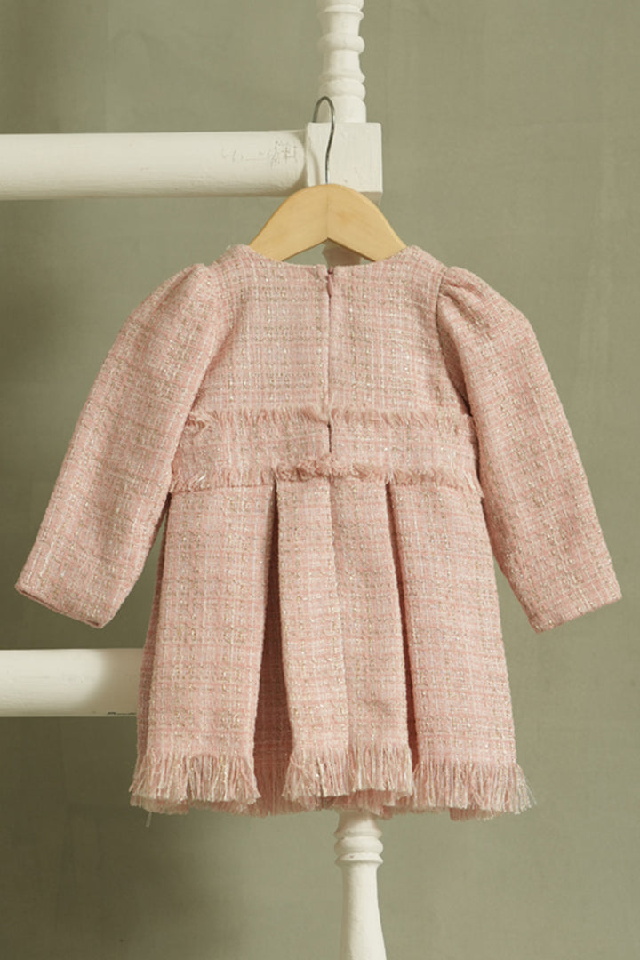 Mademoiselle' Frosted Pink Dress