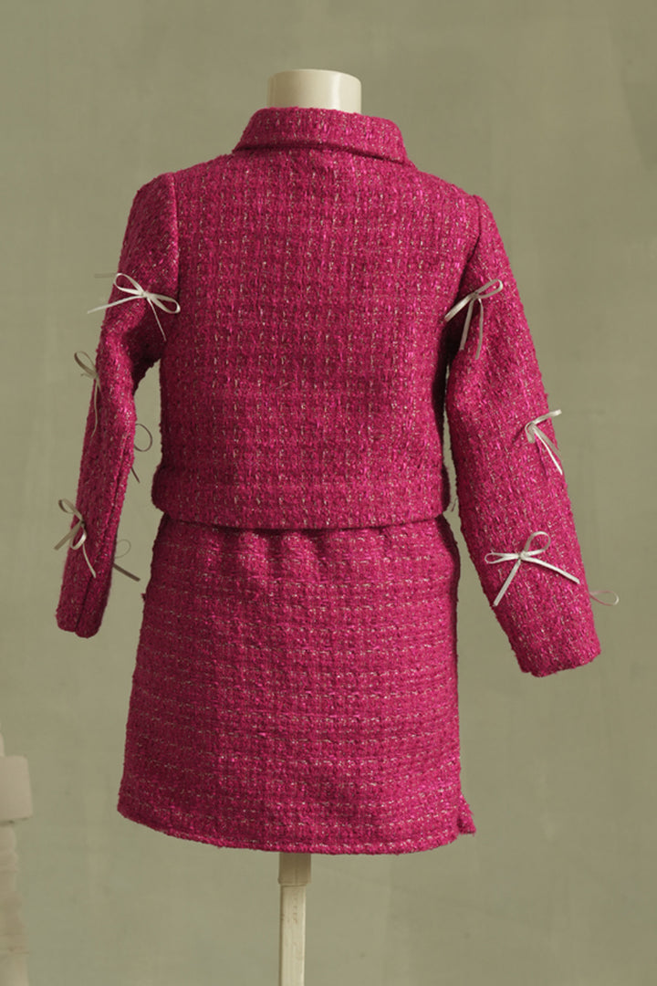 The Parisienne Pink Tweed Set
