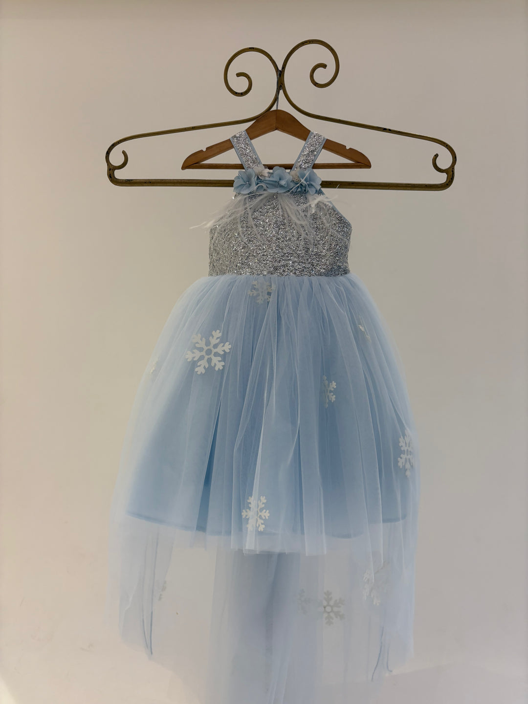 Frozen Theme Birthday Dress | Elsa Gown for Girls
