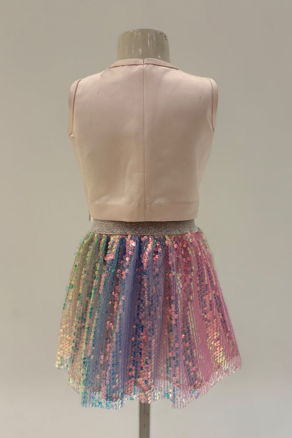 Rainbow Skirt & Unicorn Top Set