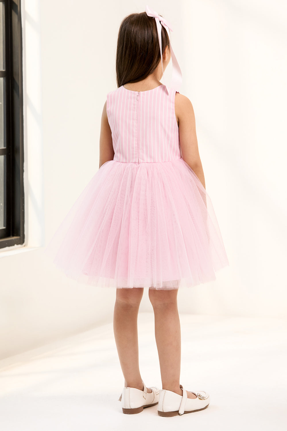 Sugar Stripe Swirl Dress