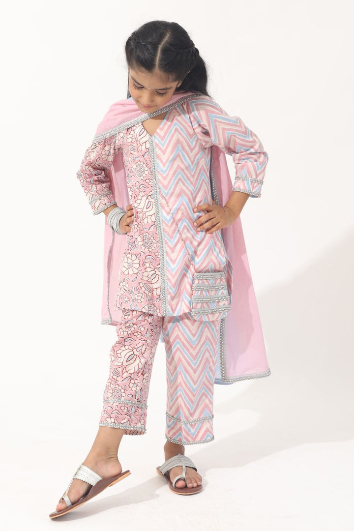 You Are My Twin' Pink 3 Piece Set