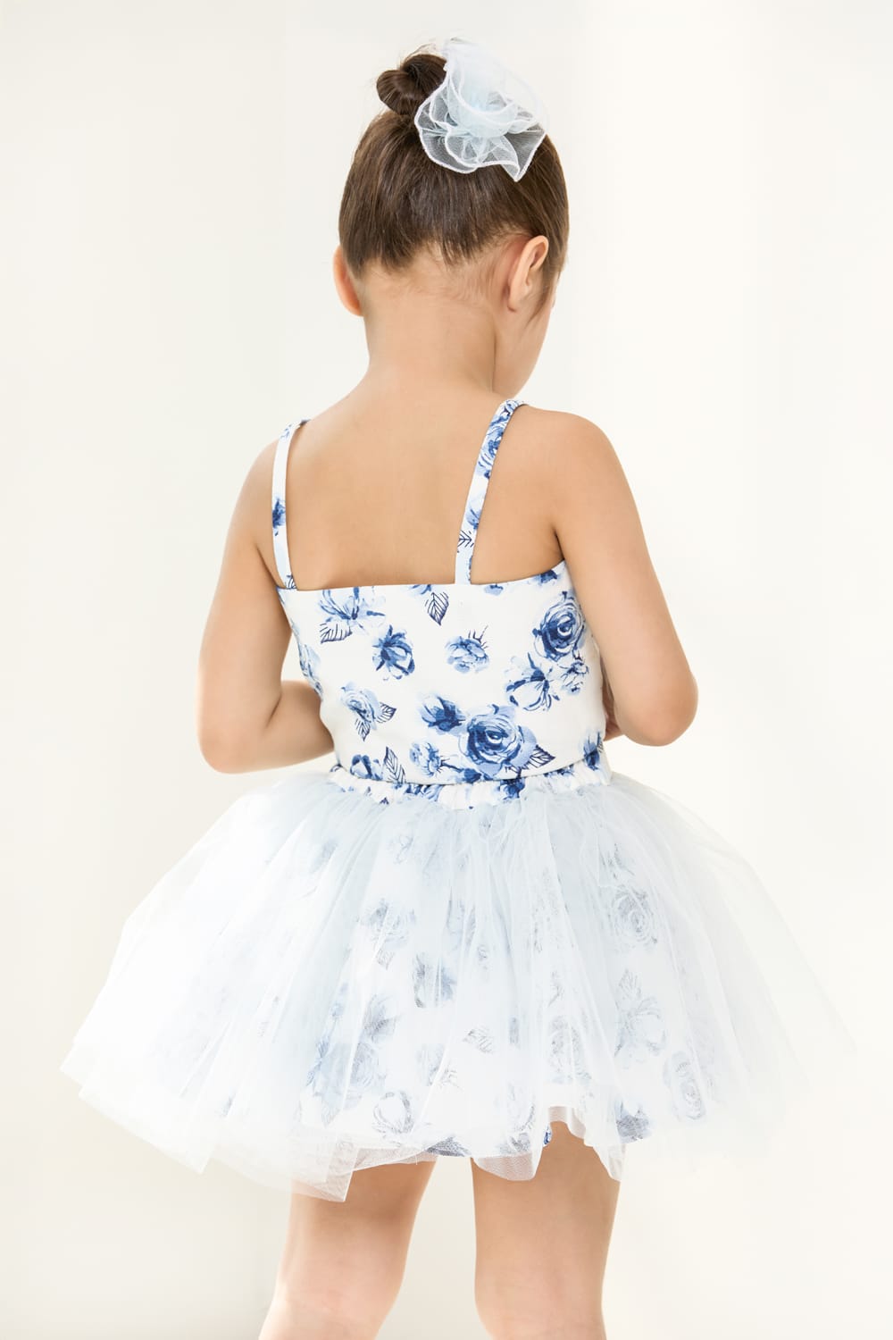 The Blue Rose 2 Piece Set – Blue Kids Co-ord Set | PNK – Isha Arora India