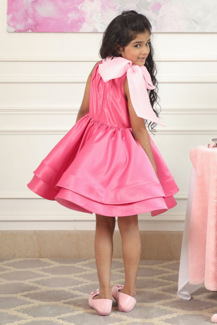 Barbie Ballerina Dress – Pink Designer Dress for Girls | PNK – Isha Arora India