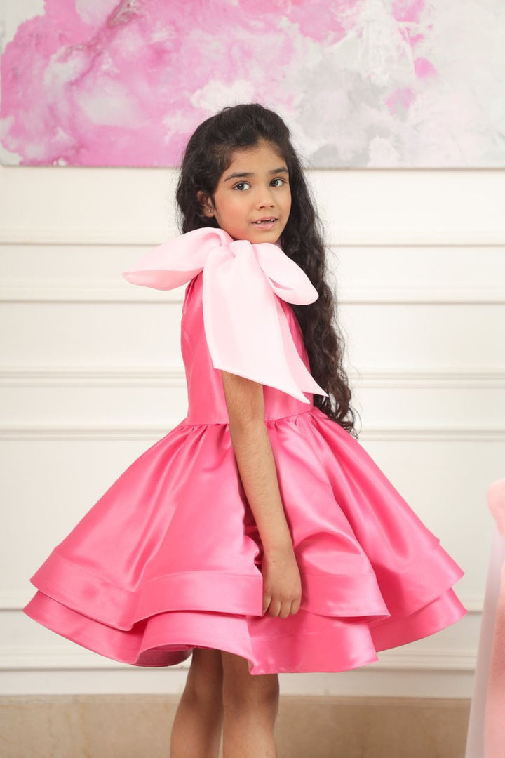 Barbie Ballerina Dress – Pink Designer Dress for Girls | PNK – Isha Arora India