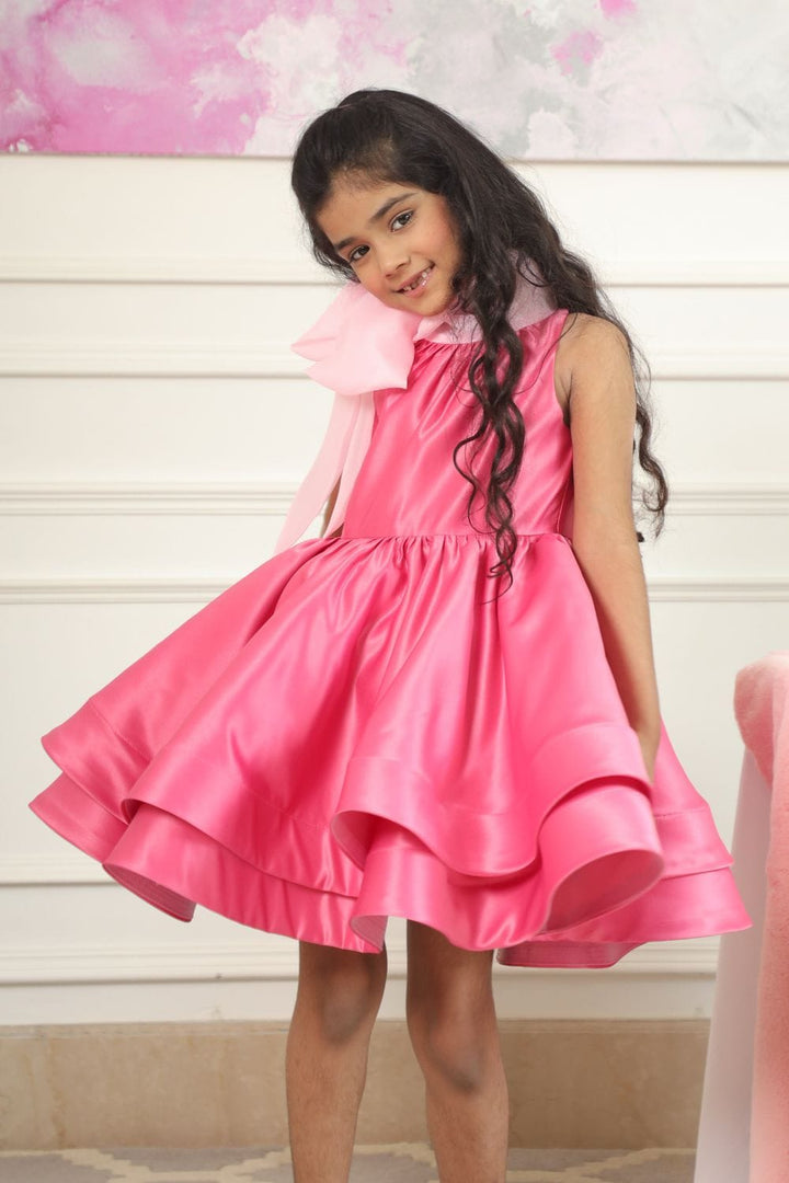Barbie Ballerina Dress – Pink Designer Dress for Girls | PNK – Isha Arora India