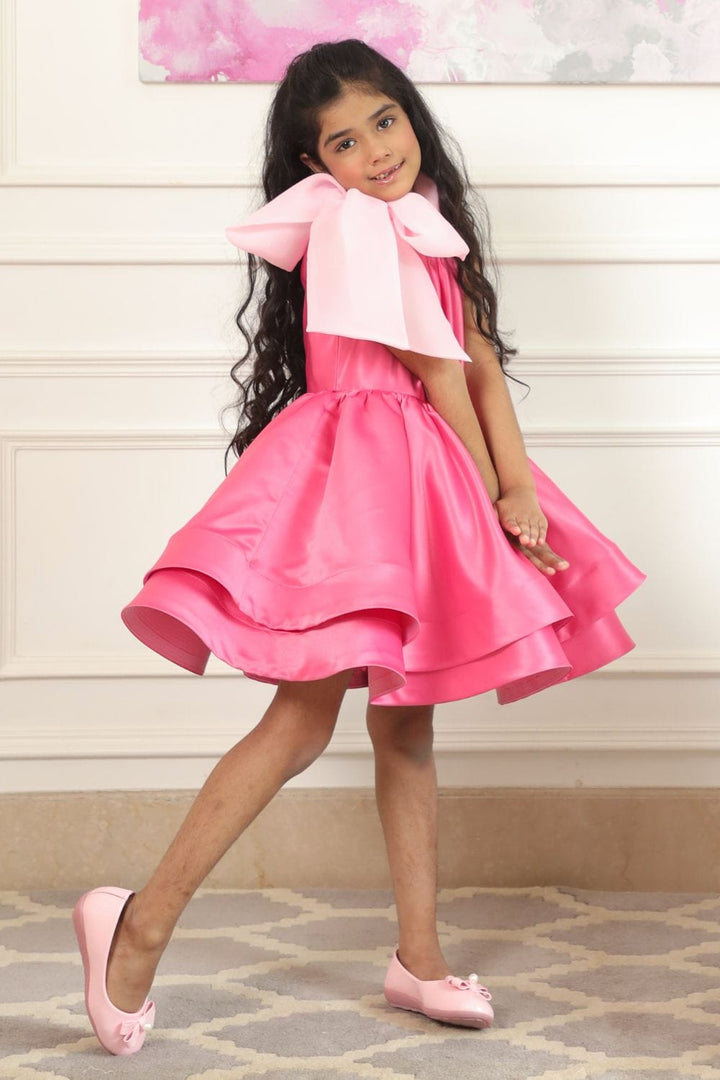 Barbie Ballerina Dress – Pink Designer Dress for Girls | PNK – Isha Arora India