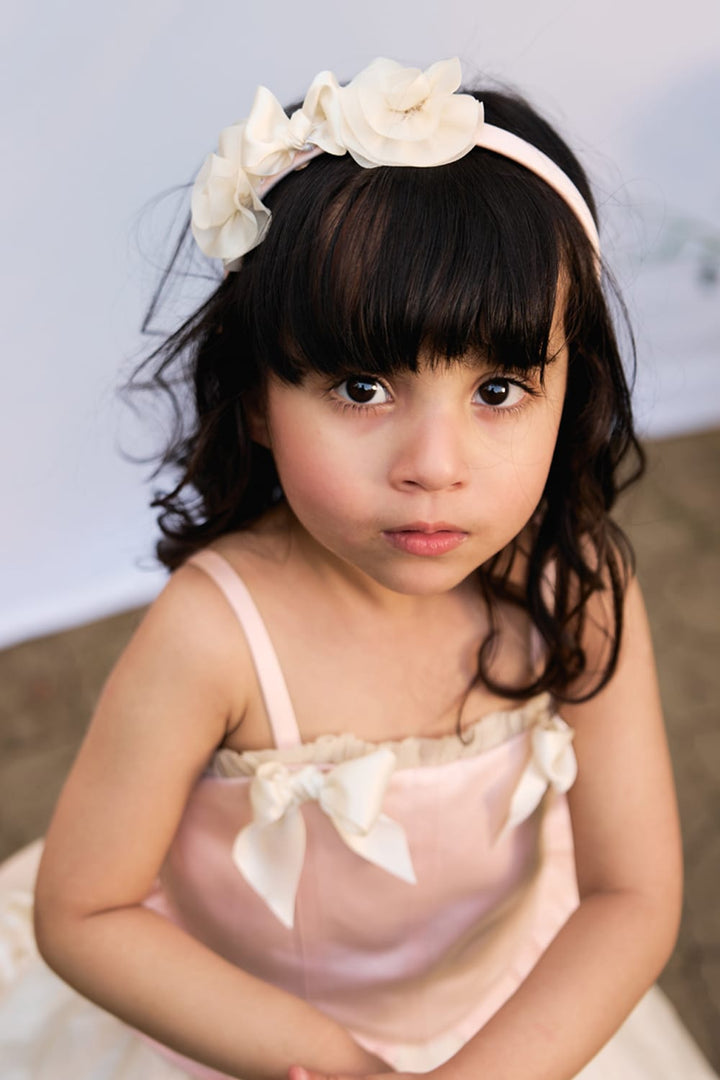 Cute Balloon Birthday Dress – Pink Designer Dress for Girls | PNK – Isha Arora India