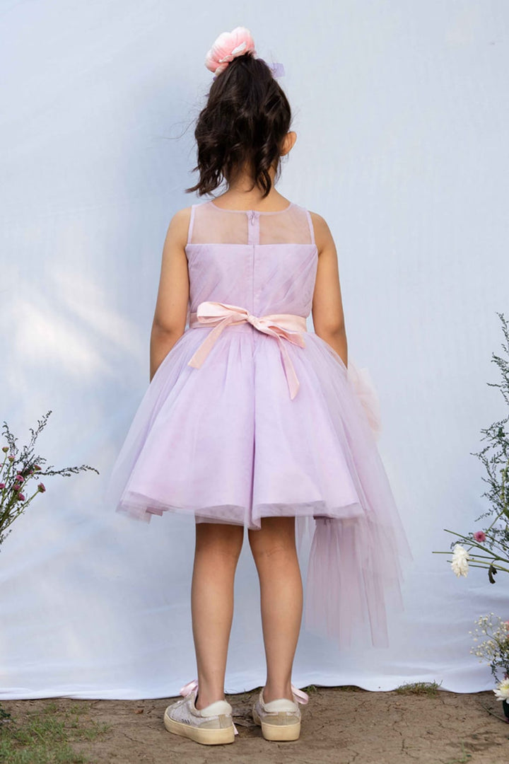 I Am Rapunzel Purple Dress – Purple Designer Dress for Girls | PNK – Isha Arora India