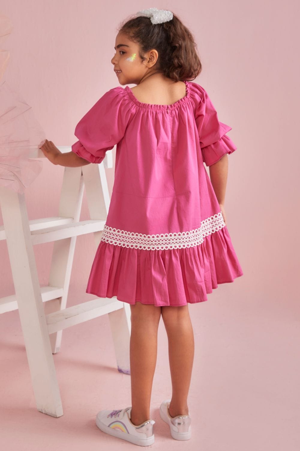 Love Pink Dress – Pink Designer Dress for Girls | PNK – Isha Arora India