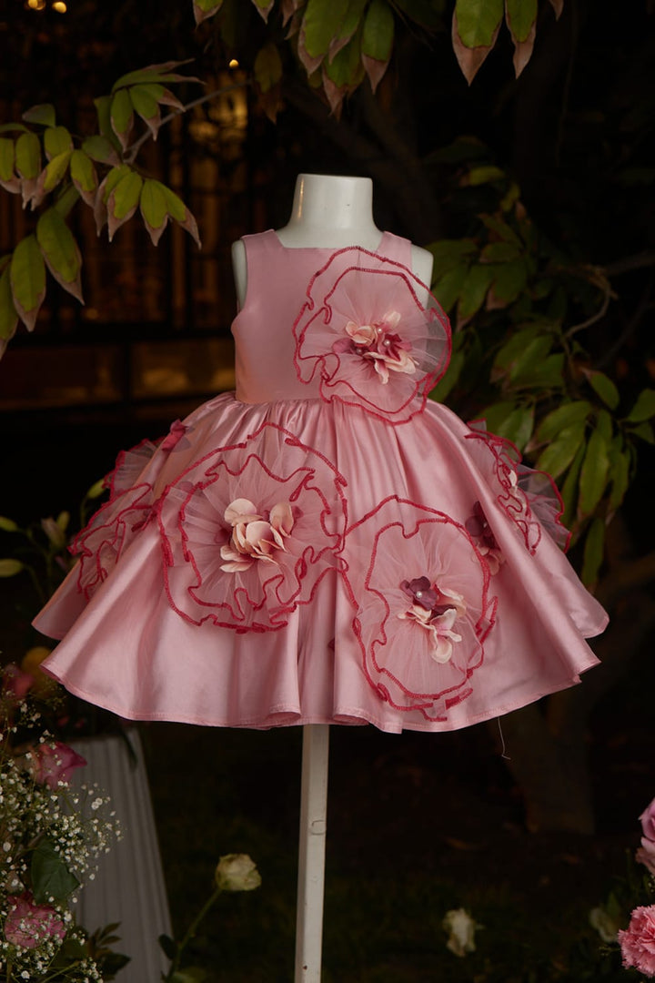 My Little Sweetpea' Dress – Pink Designer Dress for Girls | PNK – Isha Arora India