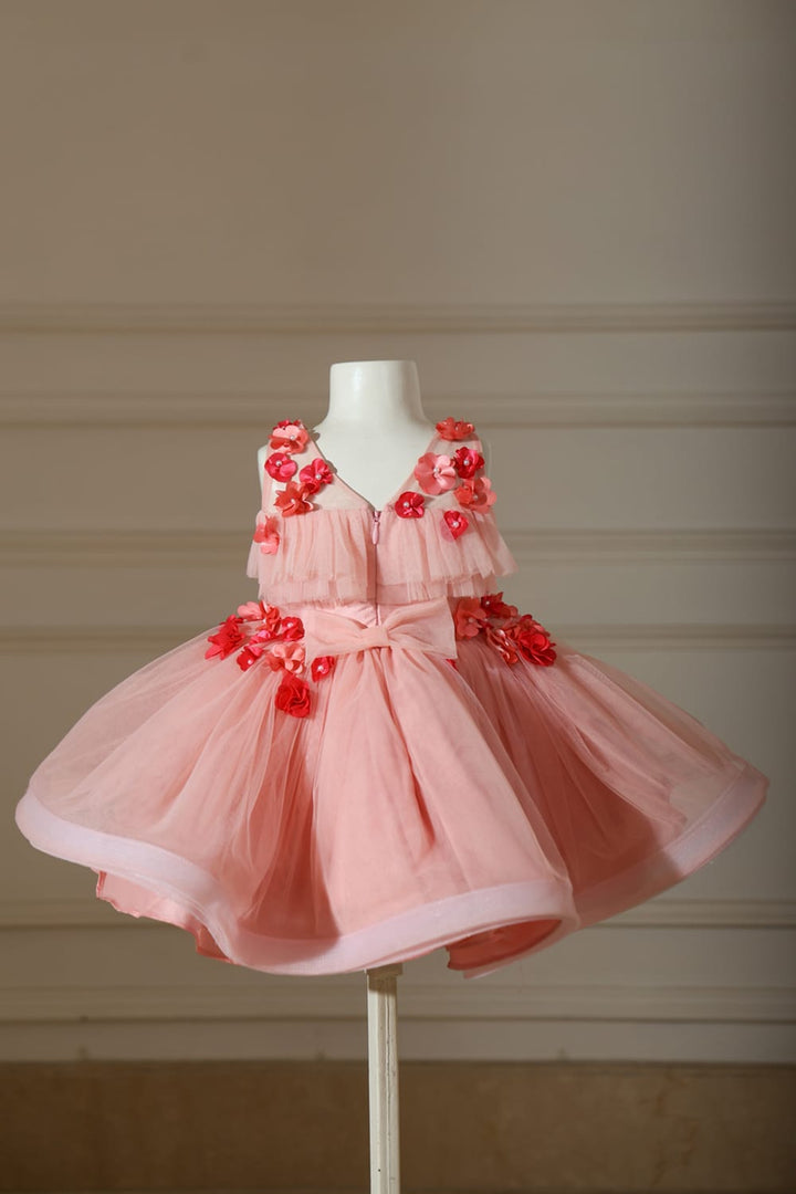 Pink Cloud Dress – Pink Designer Dress for Girls | PNK – Isha Arora India