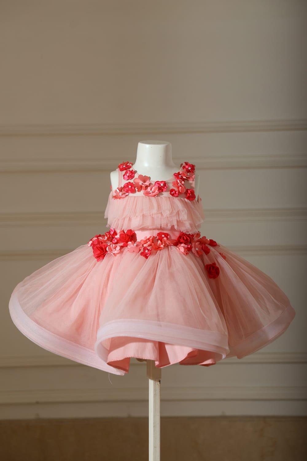 Pink Cloud Dress – Pink Designer Dress for Girls | PNK – Isha Arora India