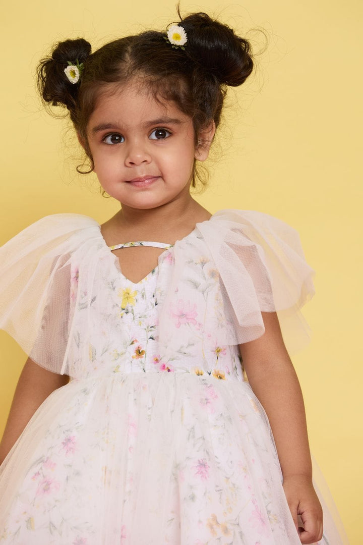 The Blossom Breeze Dress – Pink Designer Dress for Girls | PNK – Isha Arora India
