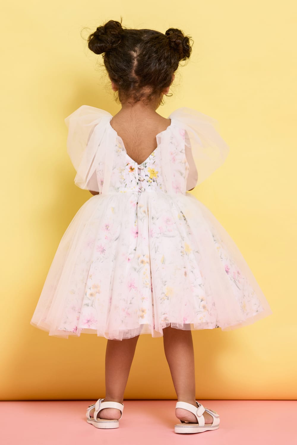 The Blossom Breeze Dress – Pink Designer Dress for Girls | PNK – Isha Arora India