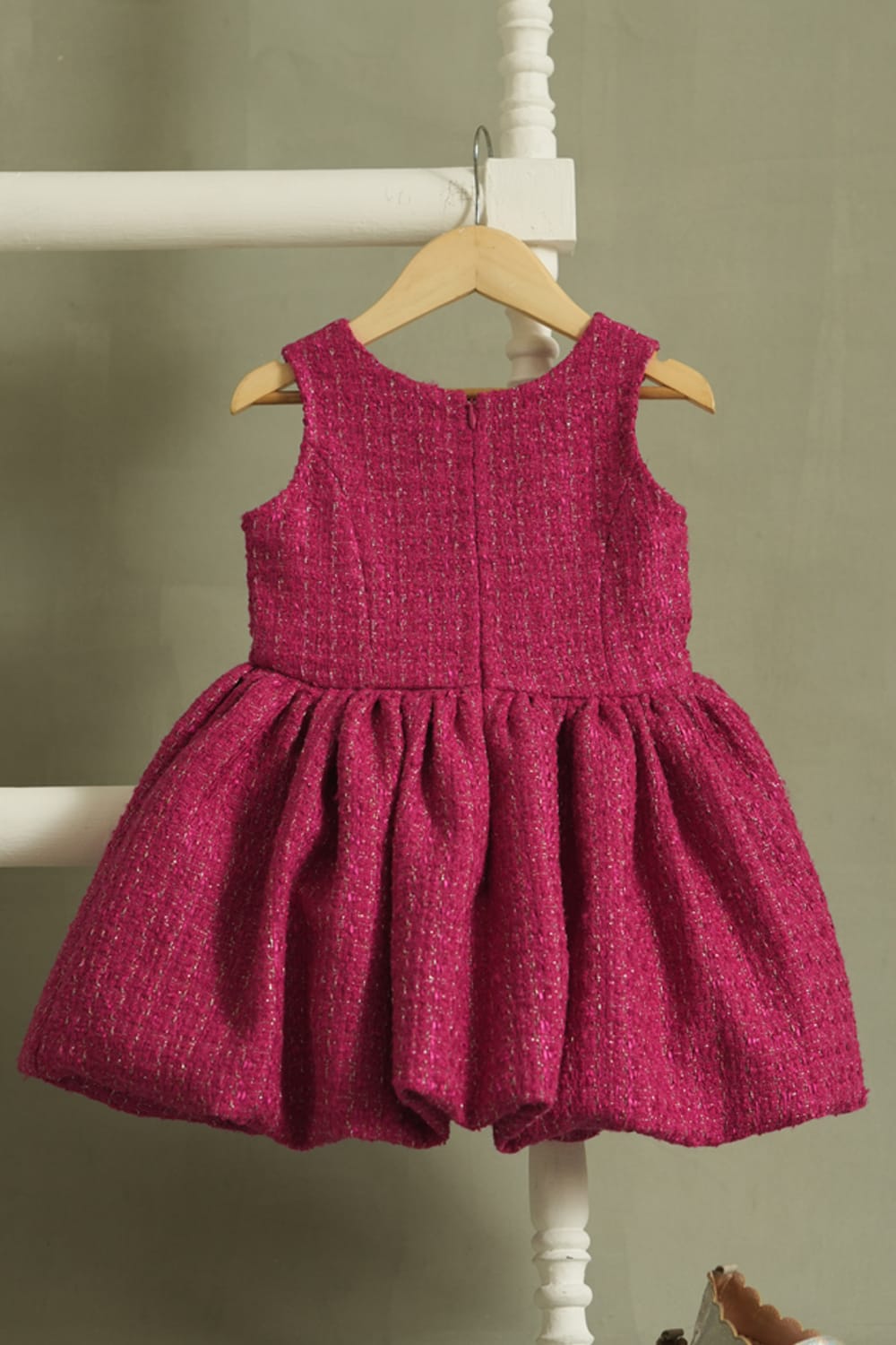 The Love Pink Dress – Pink Designer Dress for Girls | PNK – Isha Arora India