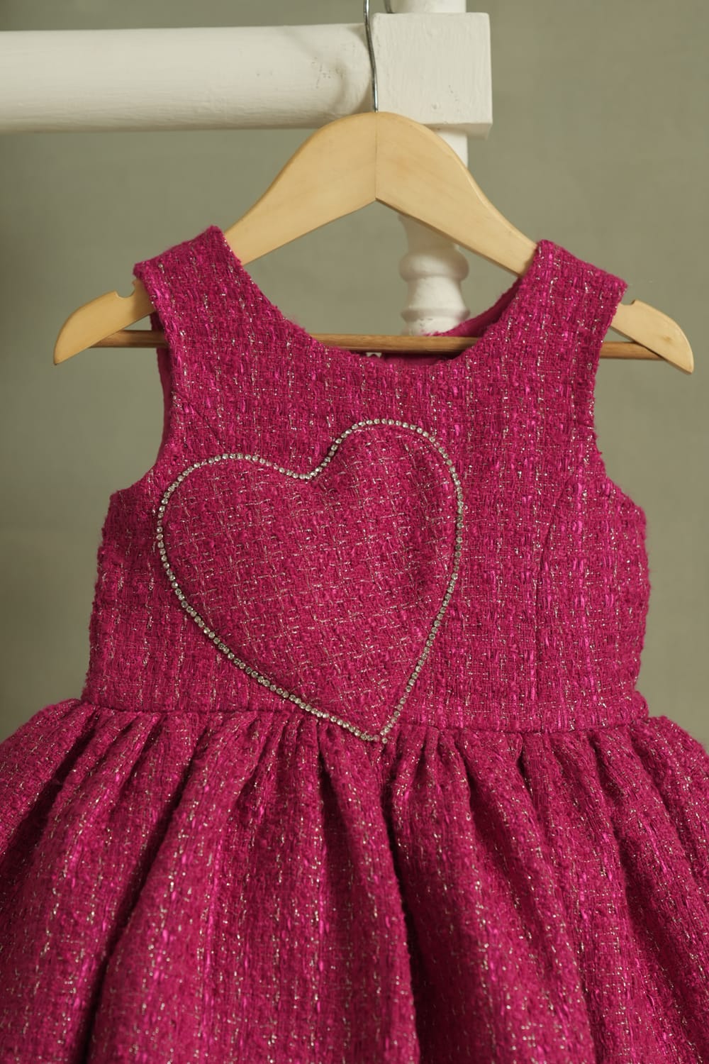 The Love Pink Dress – Pink Designer Dress for Girls | PNK – Isha Arora India