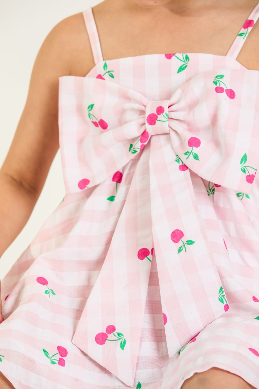 The Pink Fruity Flair Dress – Pink Designer Dress for Girls | PNK – Isha Arora India