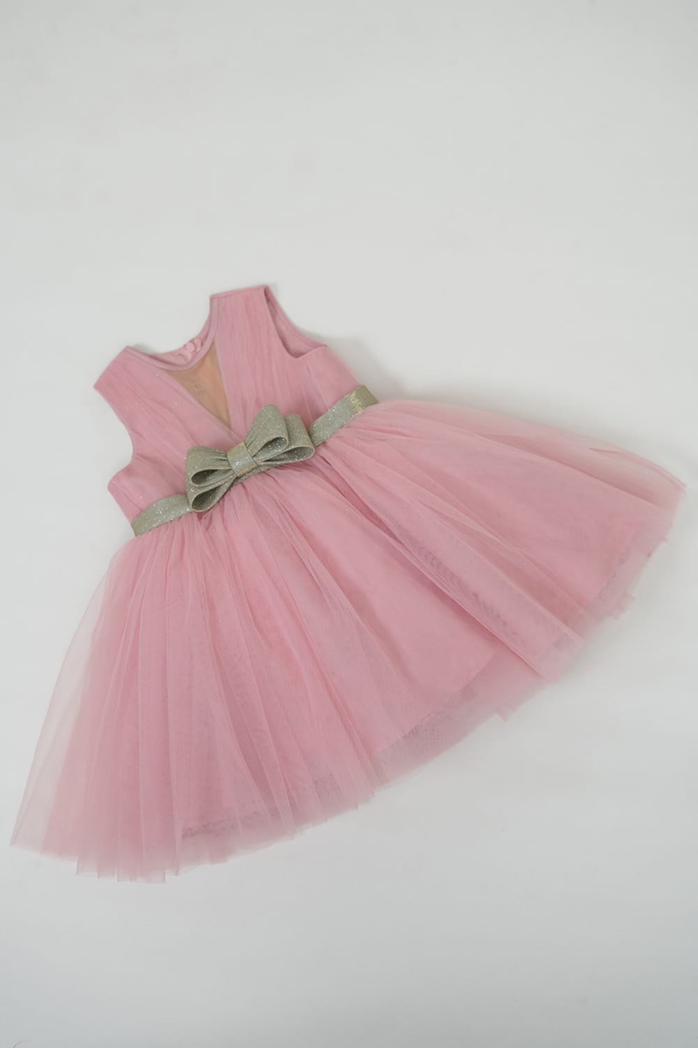 The Valentine Pink Tulle Dress – Pink Designer Dress for Girls | PNK – Isha Arora India