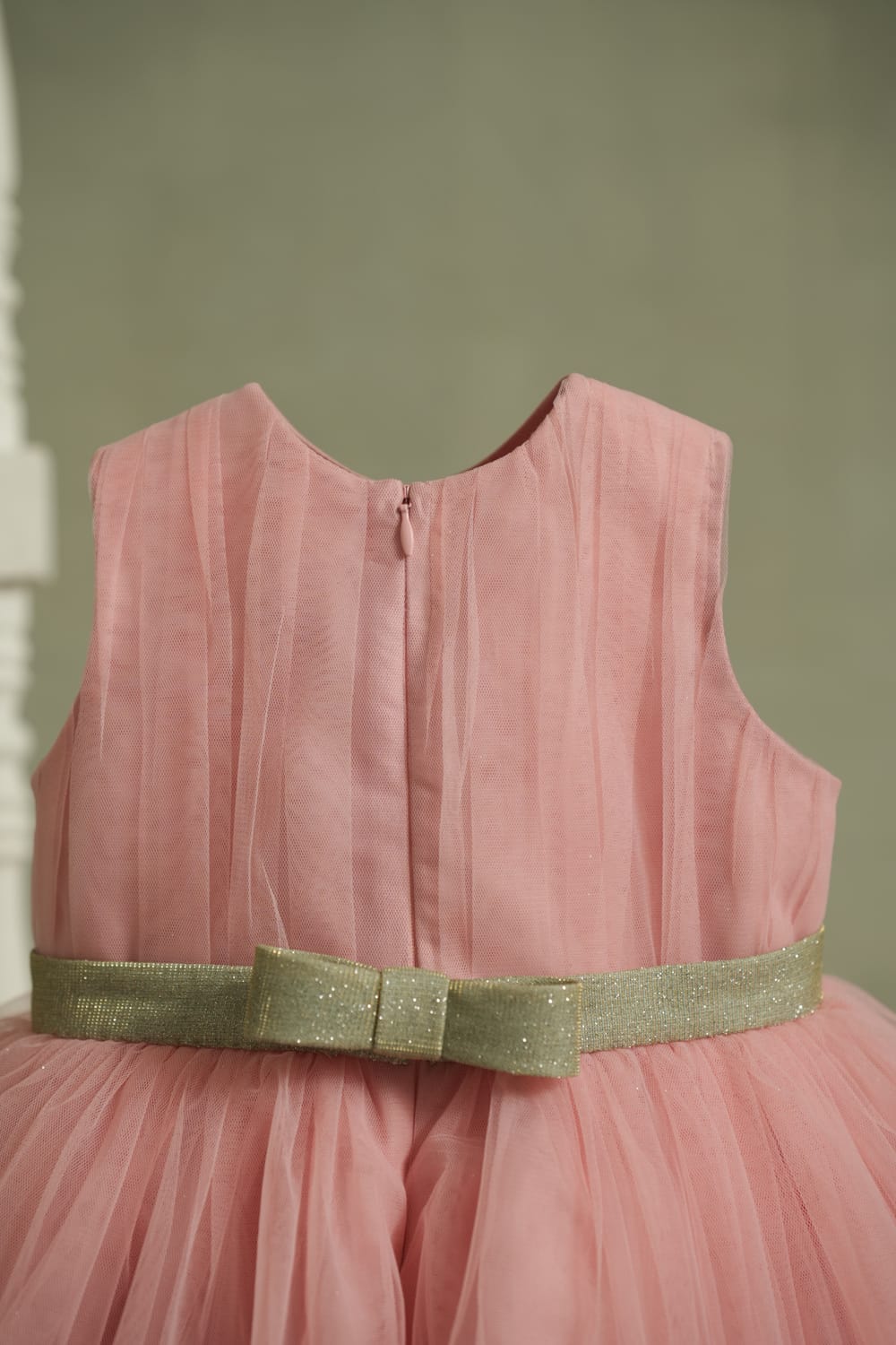 The Valentine Pink Tulle Dress – Pink Designer Dress for Girls | PNK – Isha Arora India