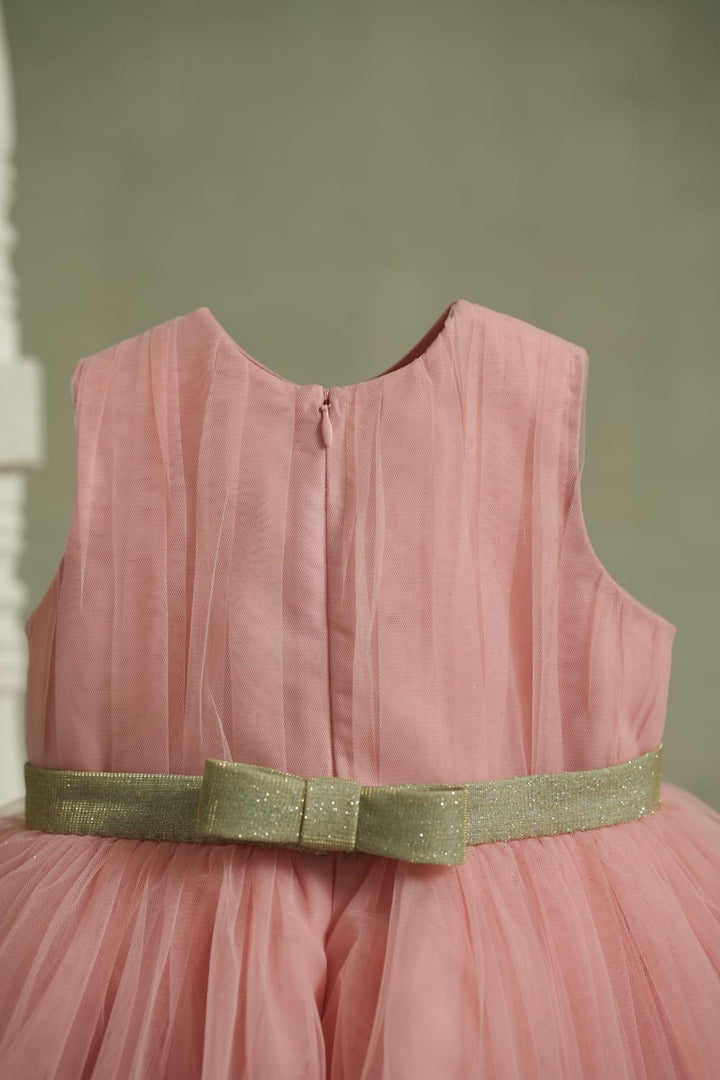 The Valentine Pink Tulle Dress – Pink Designer Dress for Girls | PNK – Isha Arora India