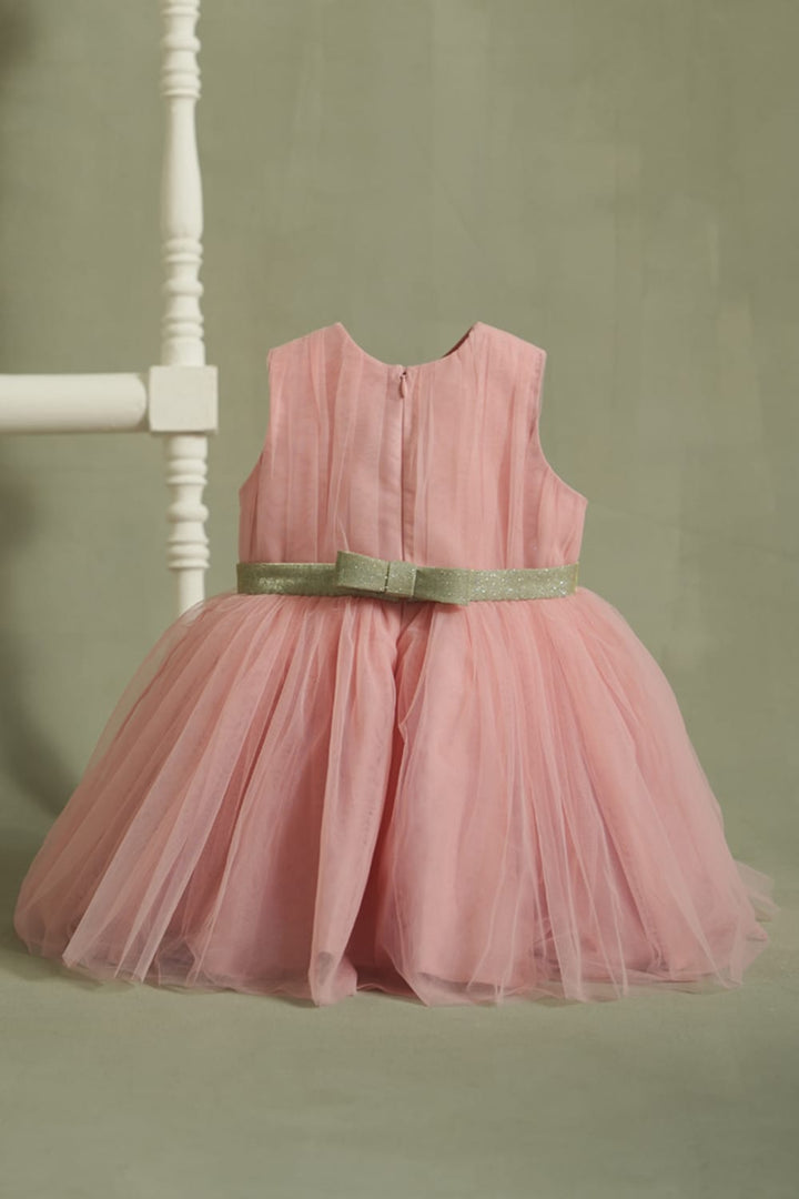 The Valentine Pink Tulle Dress – Pink Designer Dress for Girls | PNK – Isha Arora India