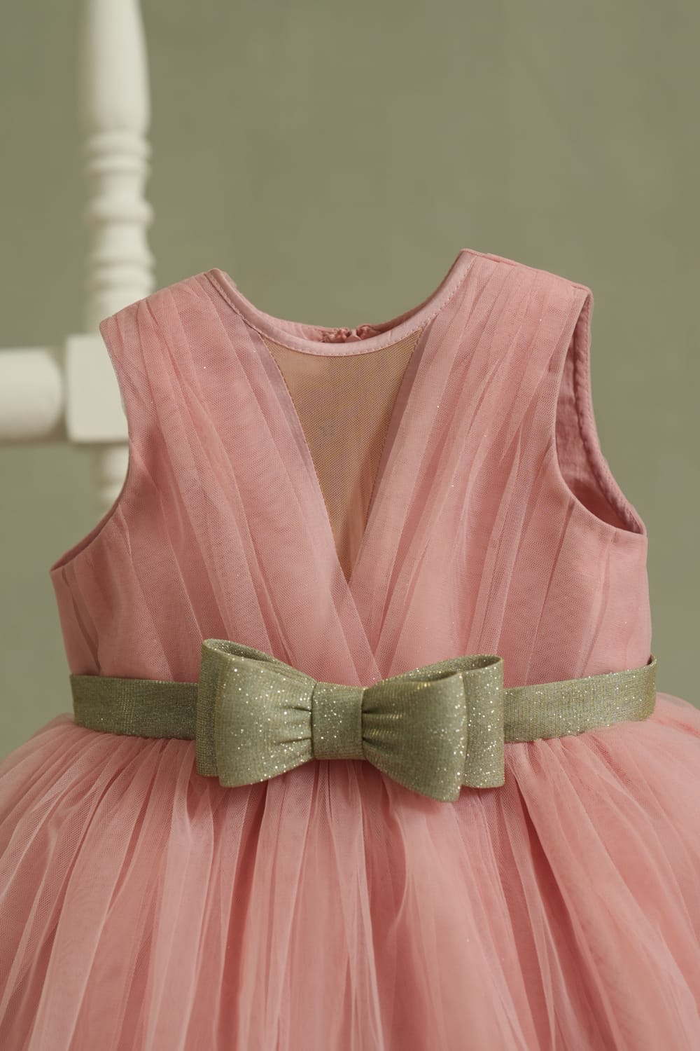 The Valentine Pink Tulle Dress – Pink Designer Dress for Girls | PNK – Isha Arora India