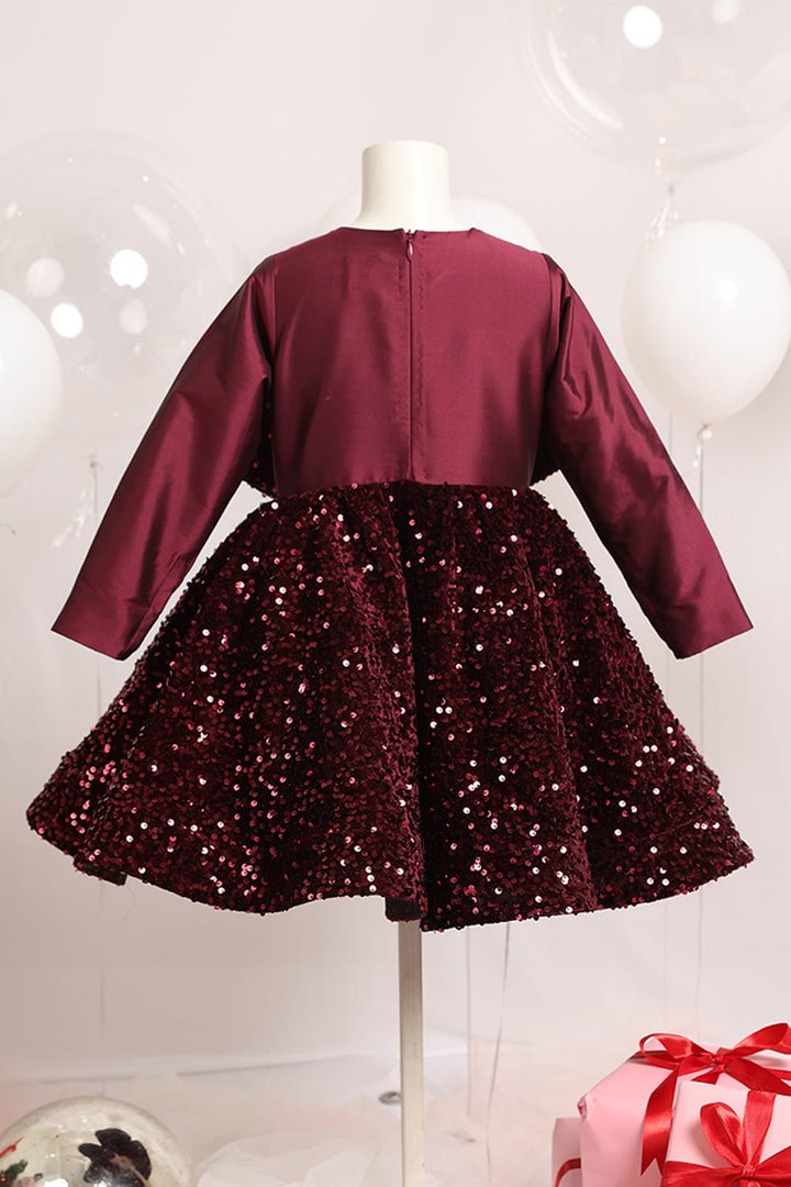 The Winter Twilight Dress – Pink Designer Dress for Girls | PNK – Isha Arora India