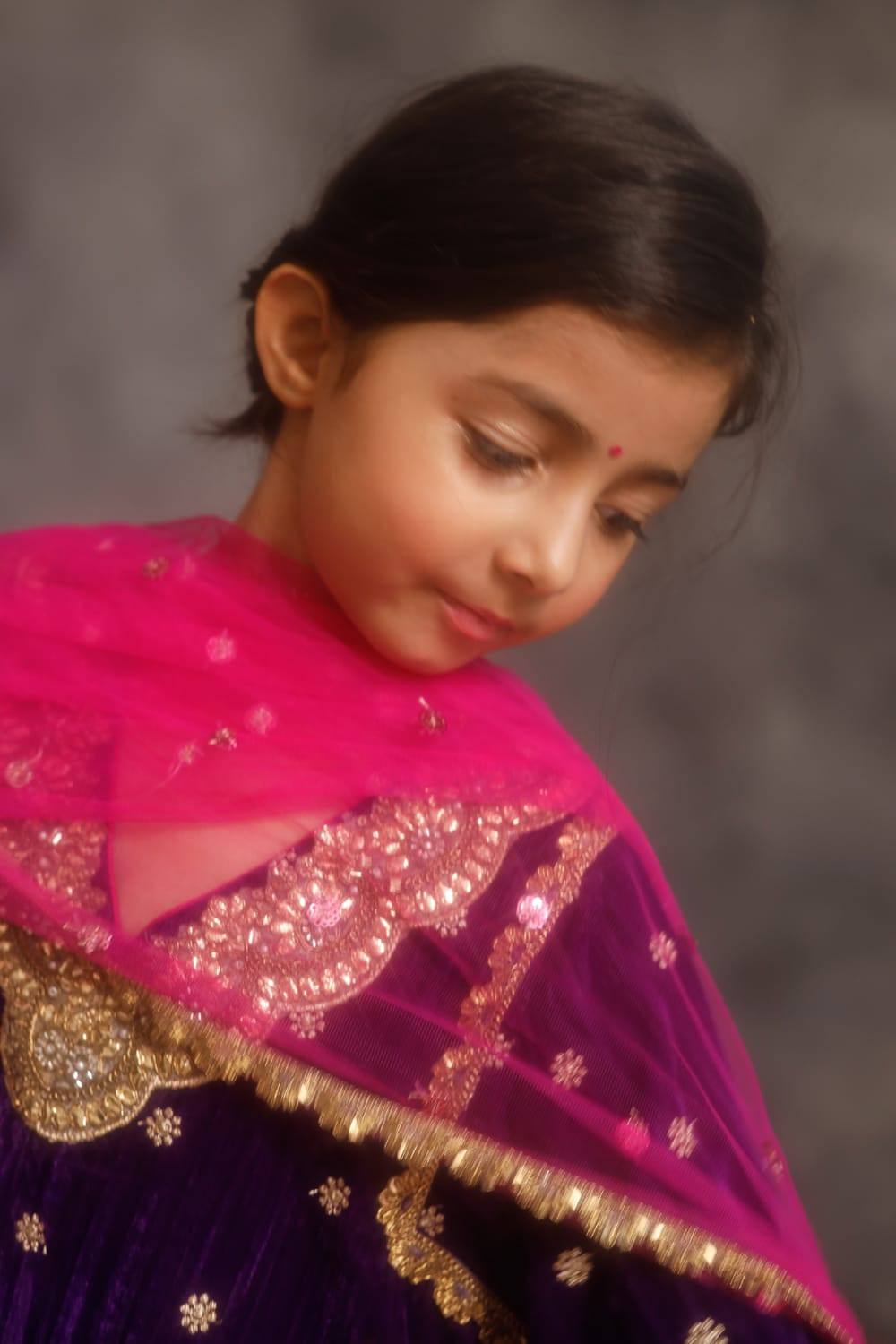 Purple Kurta & Salwar Set – Purple Kids Kurta Set | PNK – Isha Arora India