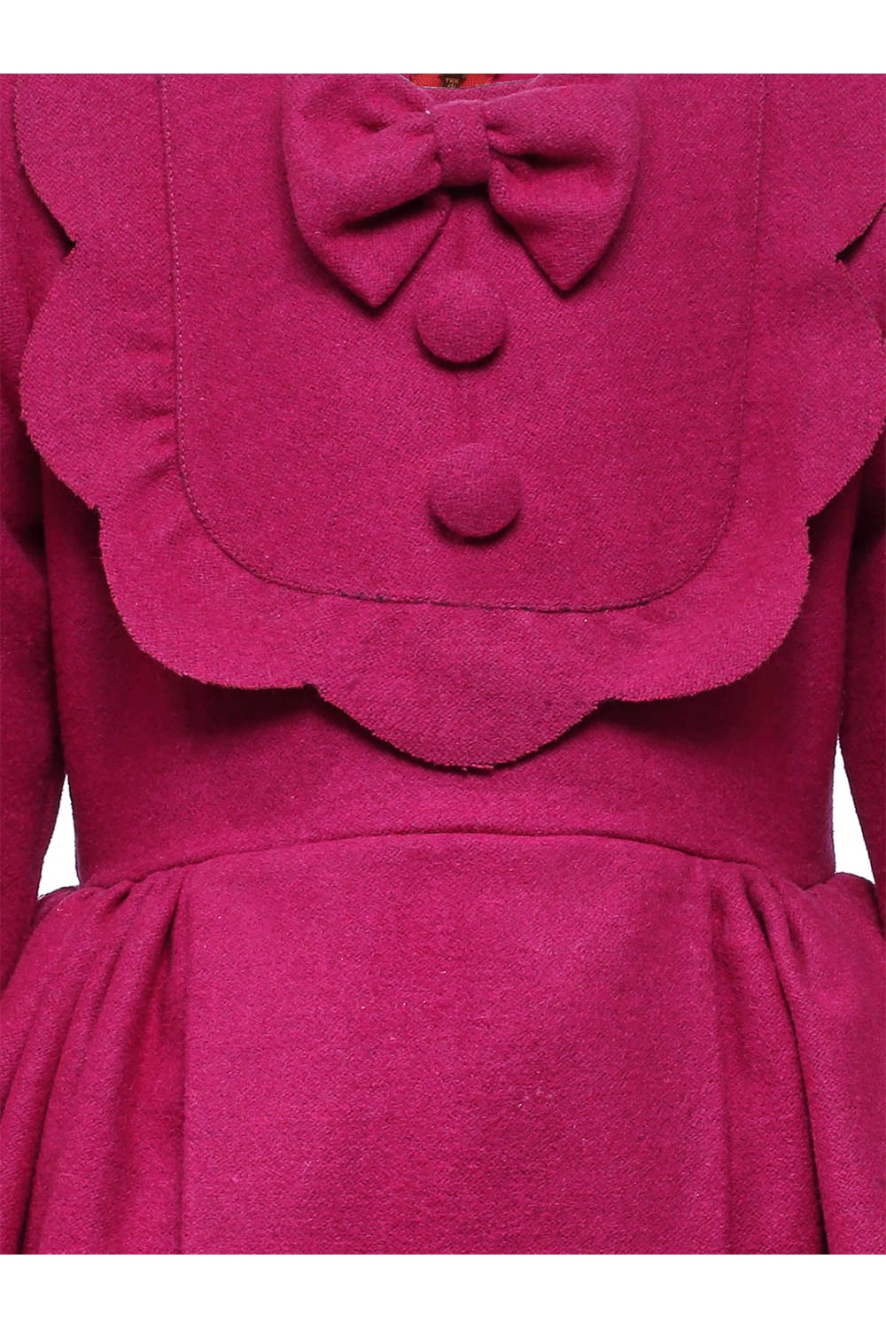 A Classic Winter Dress (Pink) – Pink Designer Dress for Girls | PNK – Isha Arora India