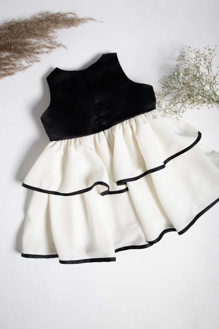 Black Rose Dress – Black Designer Dress for Girls | PNK – Isha Arora India