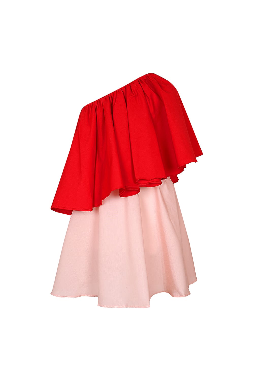 Candylicious Red-Pink Dress – Red Designer Dress for Girls | PNK – Isha Arora India