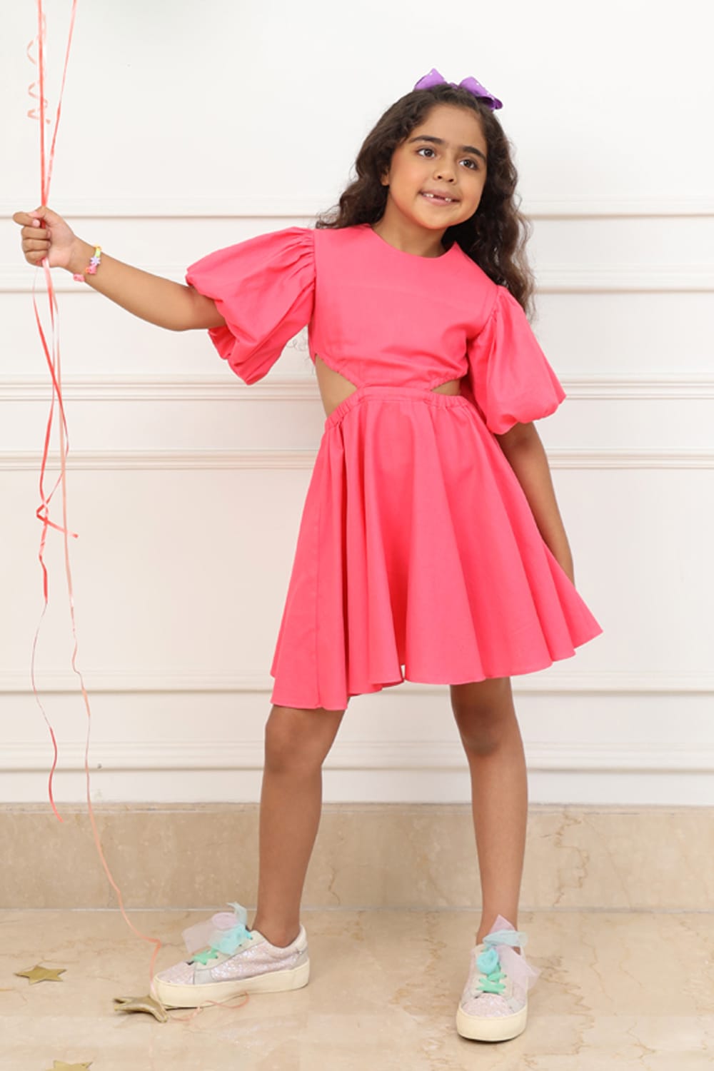 It's Me Barbie' Dress – Pink Designer Dress for Girls | PNK – Isha Arora India