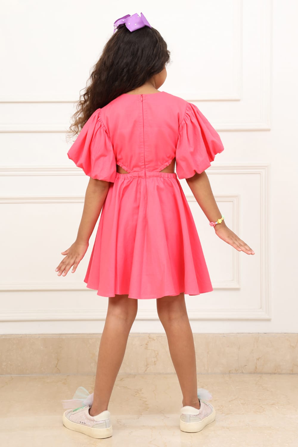 It's Me Barbie' Dress – Pink Designer Dress for Girls | PNK – Isha Arora India