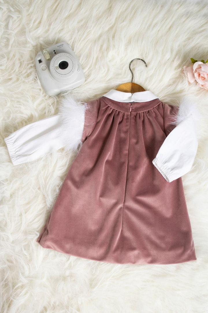 Rose Glow Dress – Pink Designer Dress for Girls | PNK – Isha Arora India