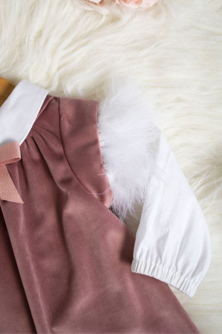 Rose Glow Dress – Pink Designer Dress for Girls | PNK – Isha Arora India