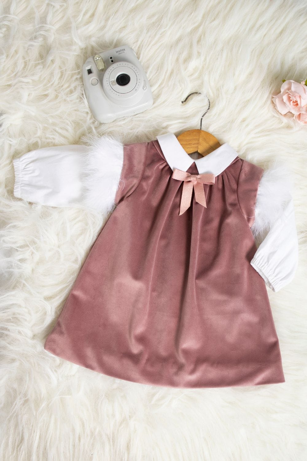 Rose Glow Dress – Pink Designer Dress for Girls | PNK – Isha Arora India