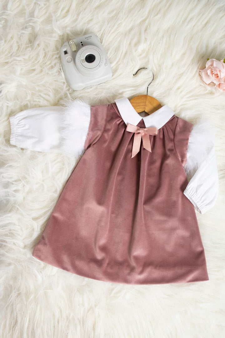 Rose Glow Dress – Pink Designer Dress for Girls | PNK – Isha Arora India