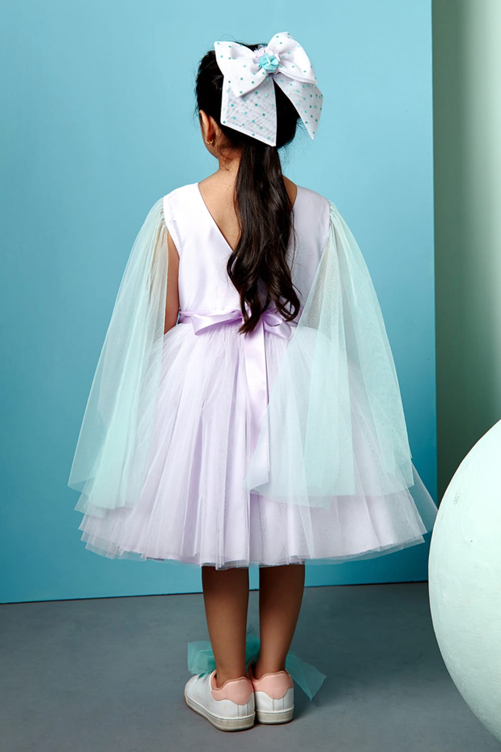 The Ocean Birthday Dress – Pink Designer Dress for Girls | PNK – Isha Arora India