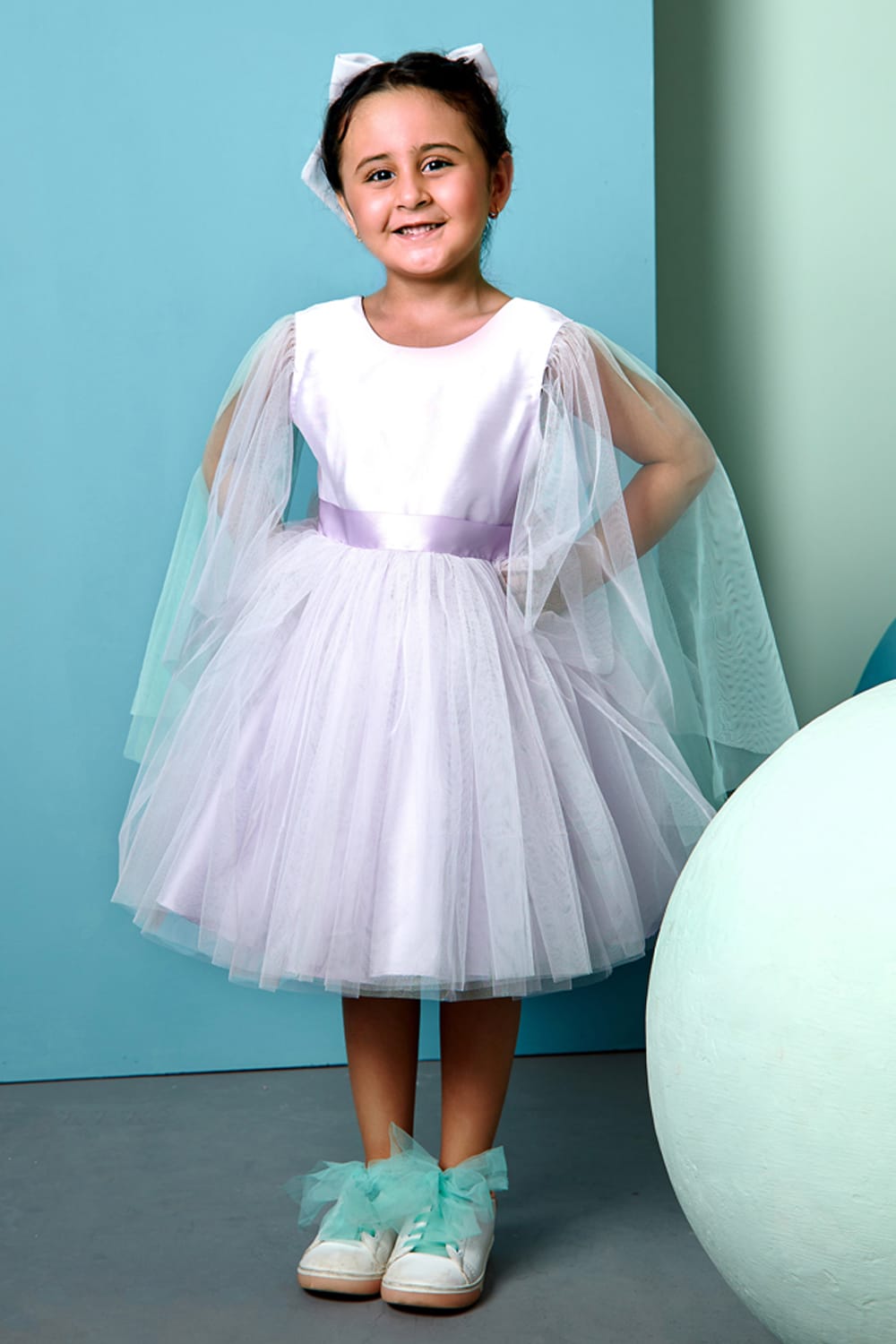 The Ocean Birthday Dress – Pink Designer Dress for Girls | PNK – Isha Arora India