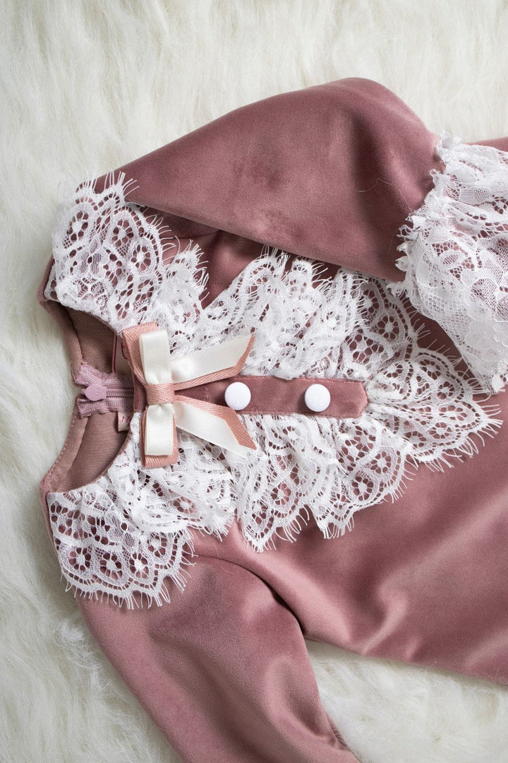 Veiled Rose Dress – Pink Designer Dress for Girls | PNK – Isha Arora India
